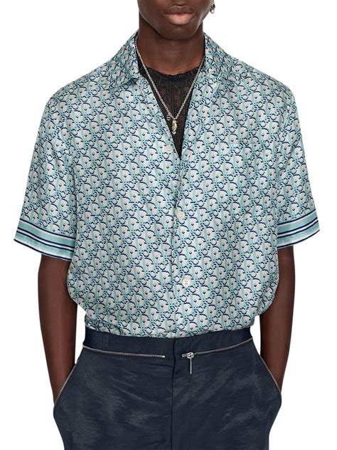 dior oblique hawaiihemd|Dior Oblique Pixel Hawaiian Shirt Multicolor Silk Twill.